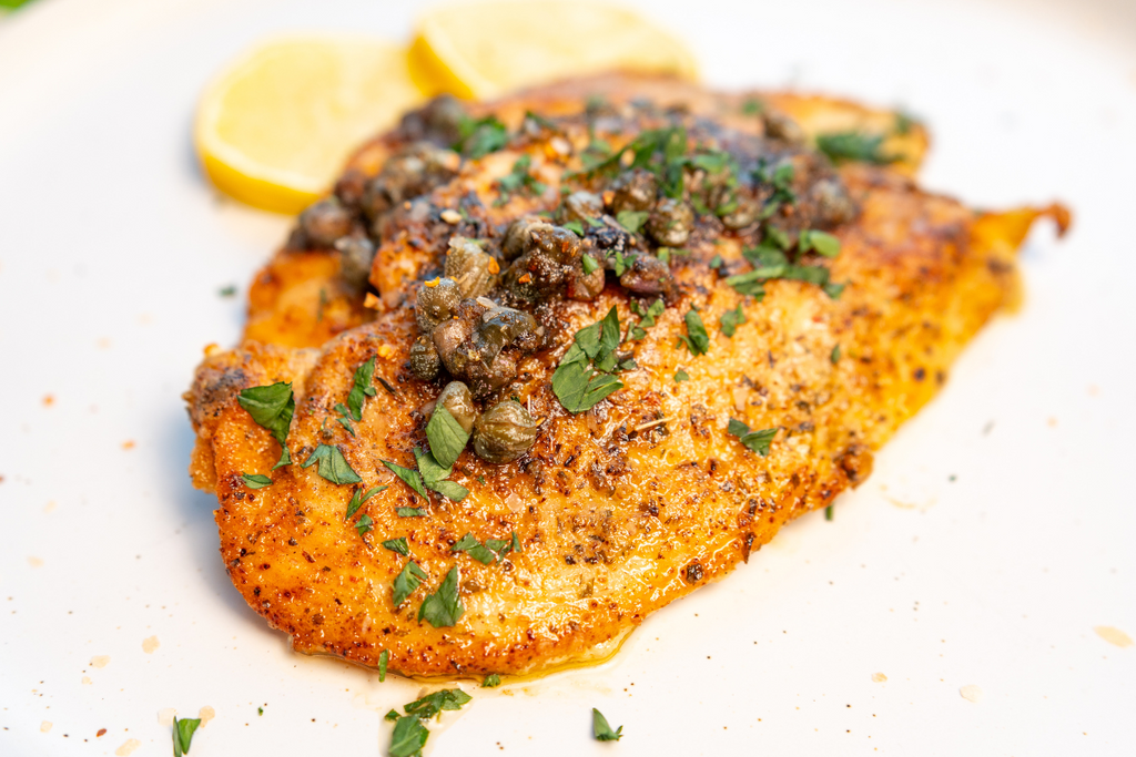 Spiced Chicken Picatta