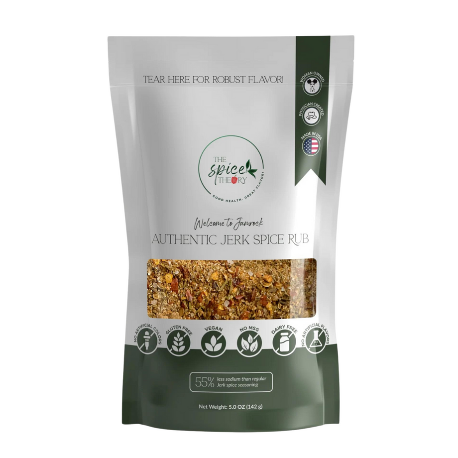 Jerk Seasoning, Salt-Free, 4 oz